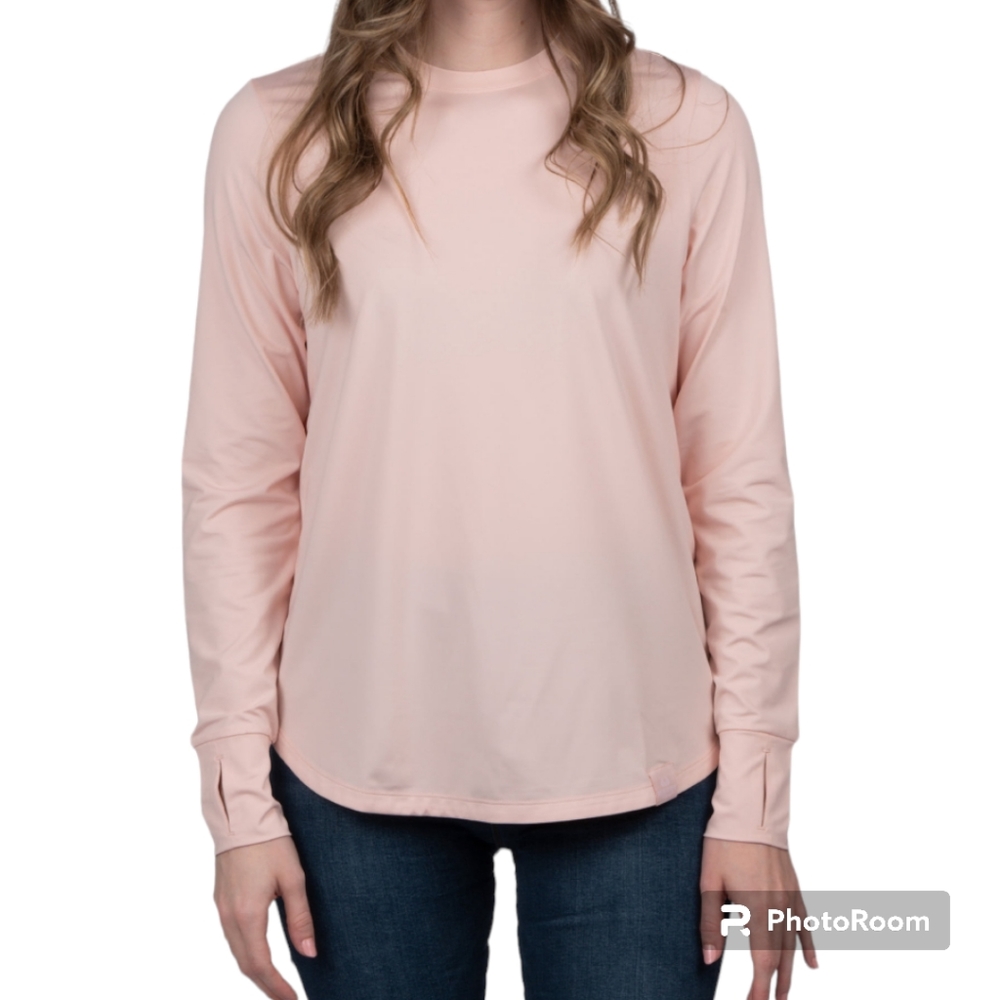 Realtree Women's Long Sleeve Performance Jersey - Light Pink